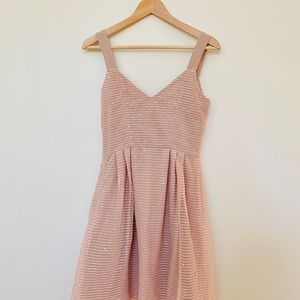 ANTHROPOLOGIE Tulle Sequinned Party Dress